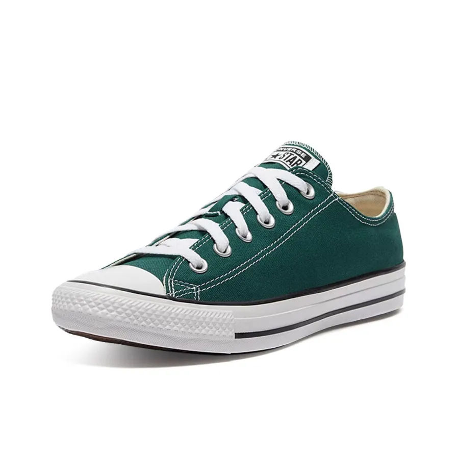 Converse Chuck Taylor All Star Износостойкие Низкие Кеды Мужские Зеленые