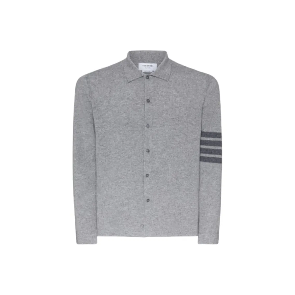 THOM BROWNE Button Up Knitted Shirt