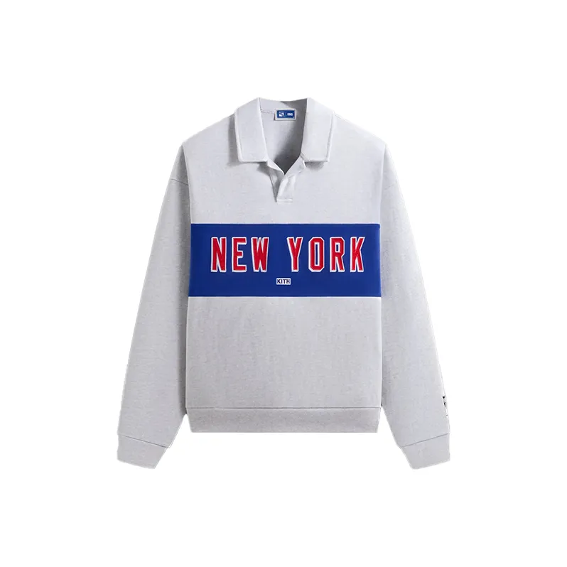 MITCHELL NESS x KITH SS25 Свитшот Мужской Серый