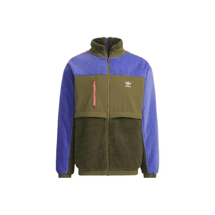 Adidas Originals Adicolor Куртка Мужская Темно-оливково-зеленая