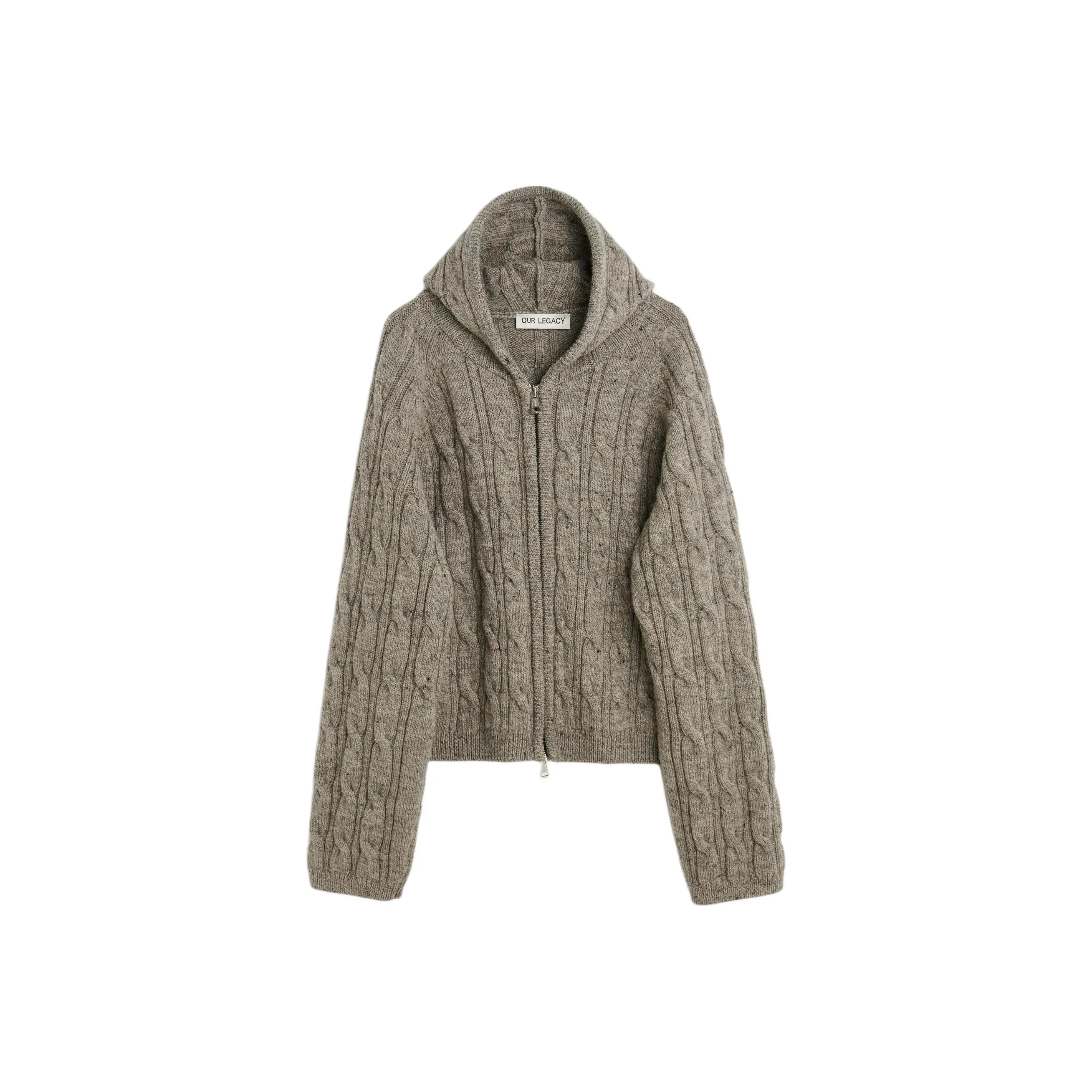 OUR LEGACY Isles Wool Level Hoodie