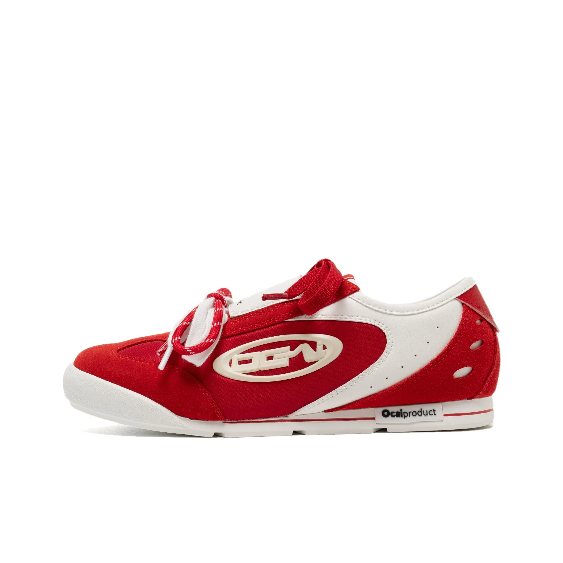 Ocai Амортизация Легкий Низкий Топ Скейтборд Кроссовки Женские Преппи Красный