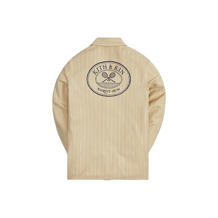 KITH x Wilson Куртка Мужская Светло-Серый