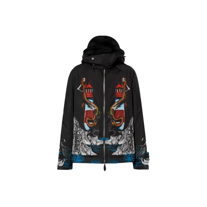 Burberry Jackets Coats Men's Black