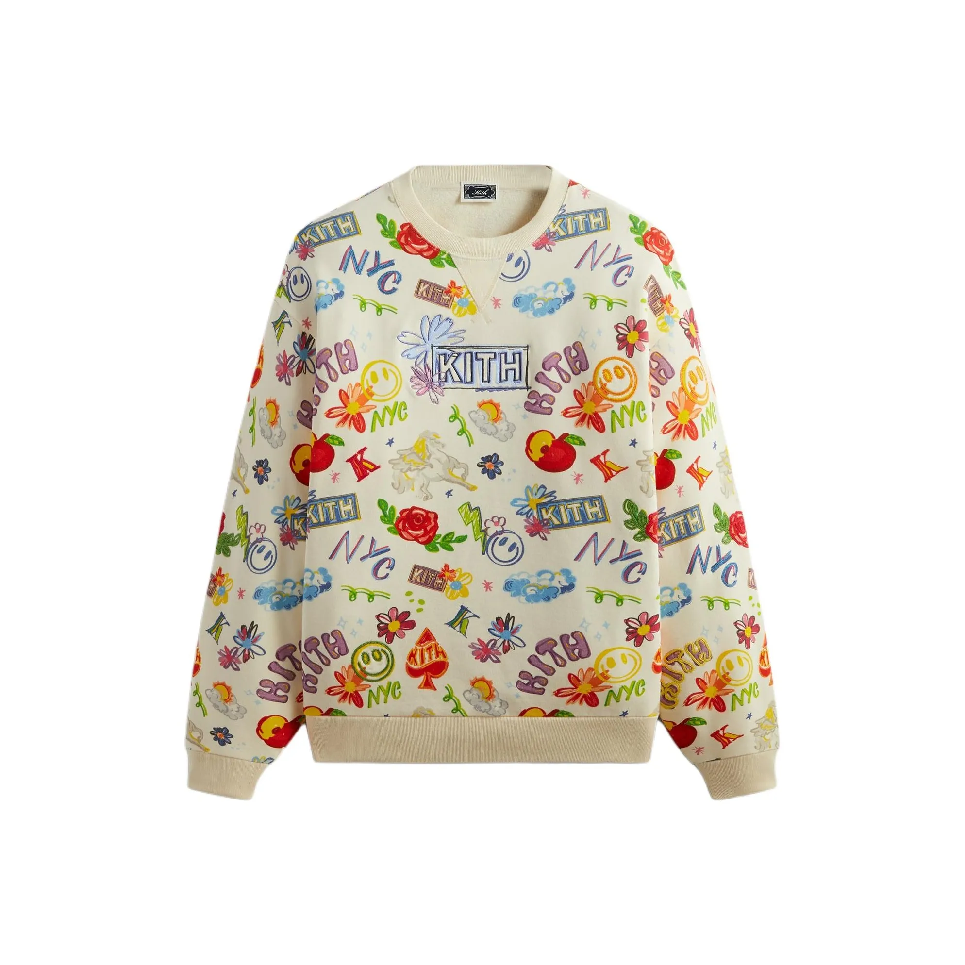 KITH Collaboration Песочный Мужской Трикотаж