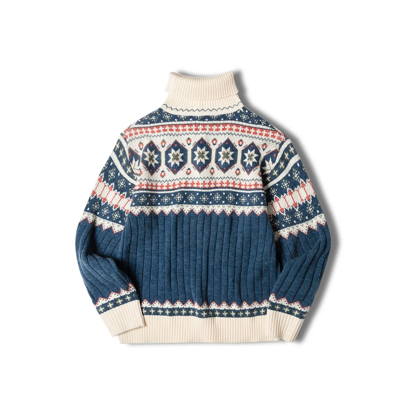 MADEN Sweaters Men's Gray Blue
