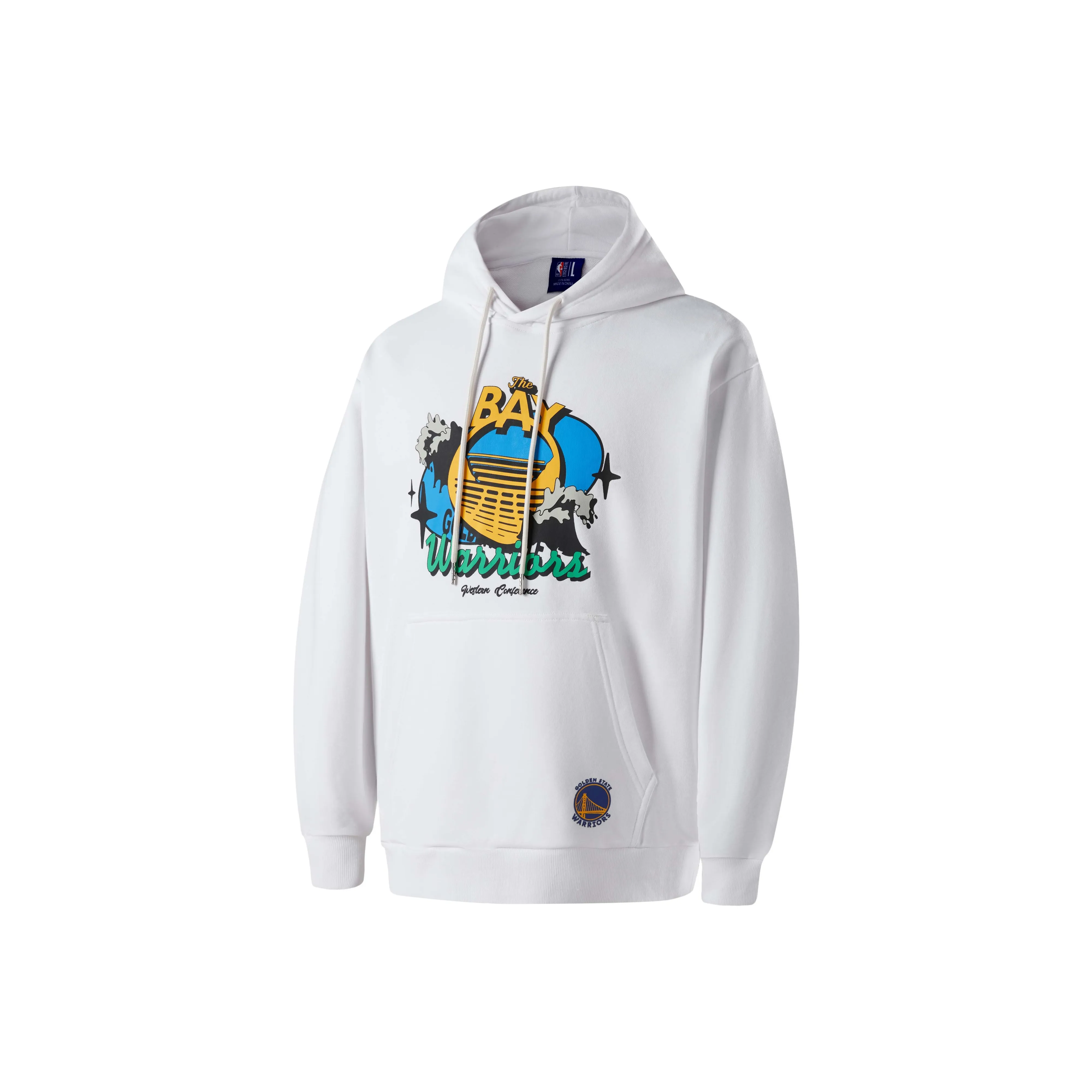 NBA Golden State Warriors Свитшот Унисекс Белый