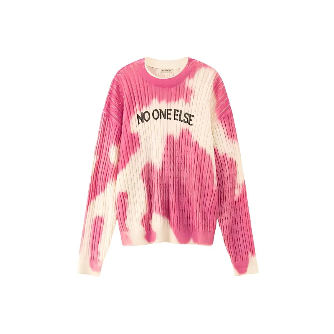 NO ONE ELSE Knitwear Unisex Pink Tie Dye