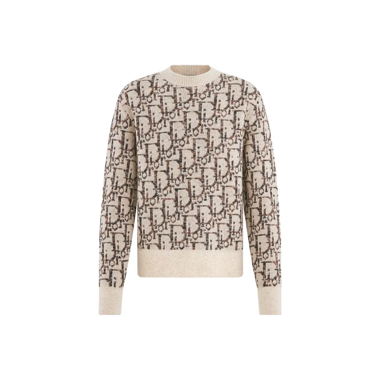 DIOR Monogrammed Intarsia Sweater