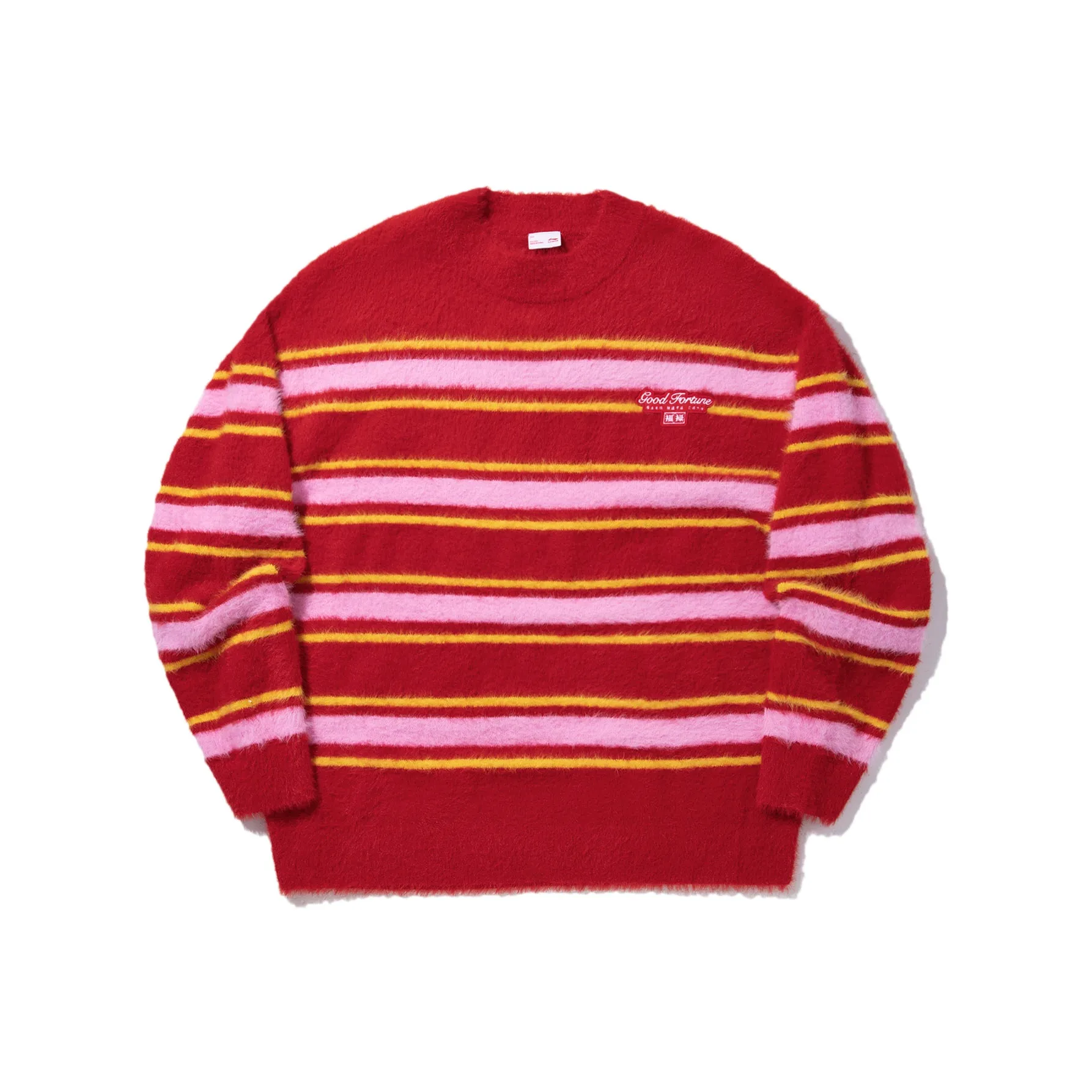 LiNing Sweater Unisex Samba Red Fruit Yellow Peach Wood Powder