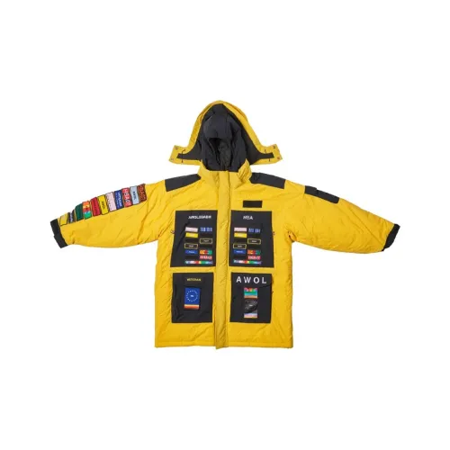 Hood By Air Желтая Мужская Куртка