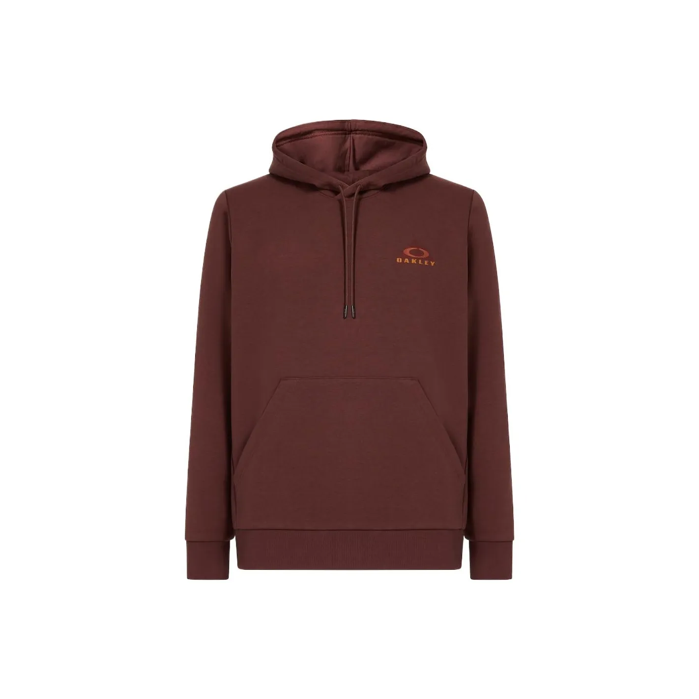 Oakley Lined Mountain Bark Hoodie Sweatshirt Men's Dark Red