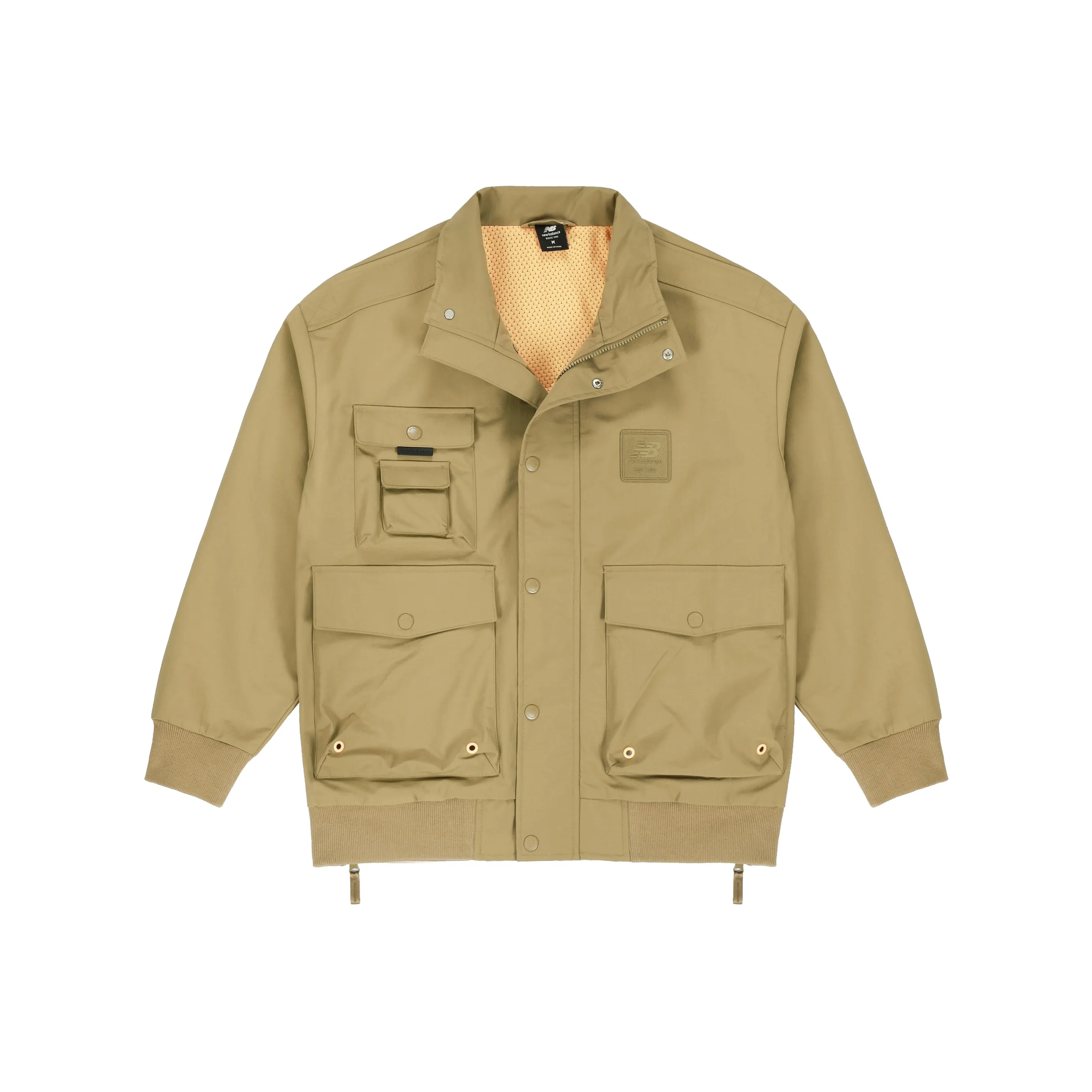 New Balance совместная куртка унисекс темно-коричневого цвета