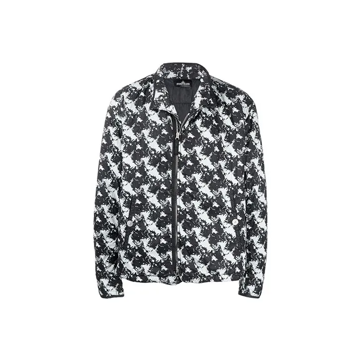 STONE ISLAND Graphic Print Bomber Jacket