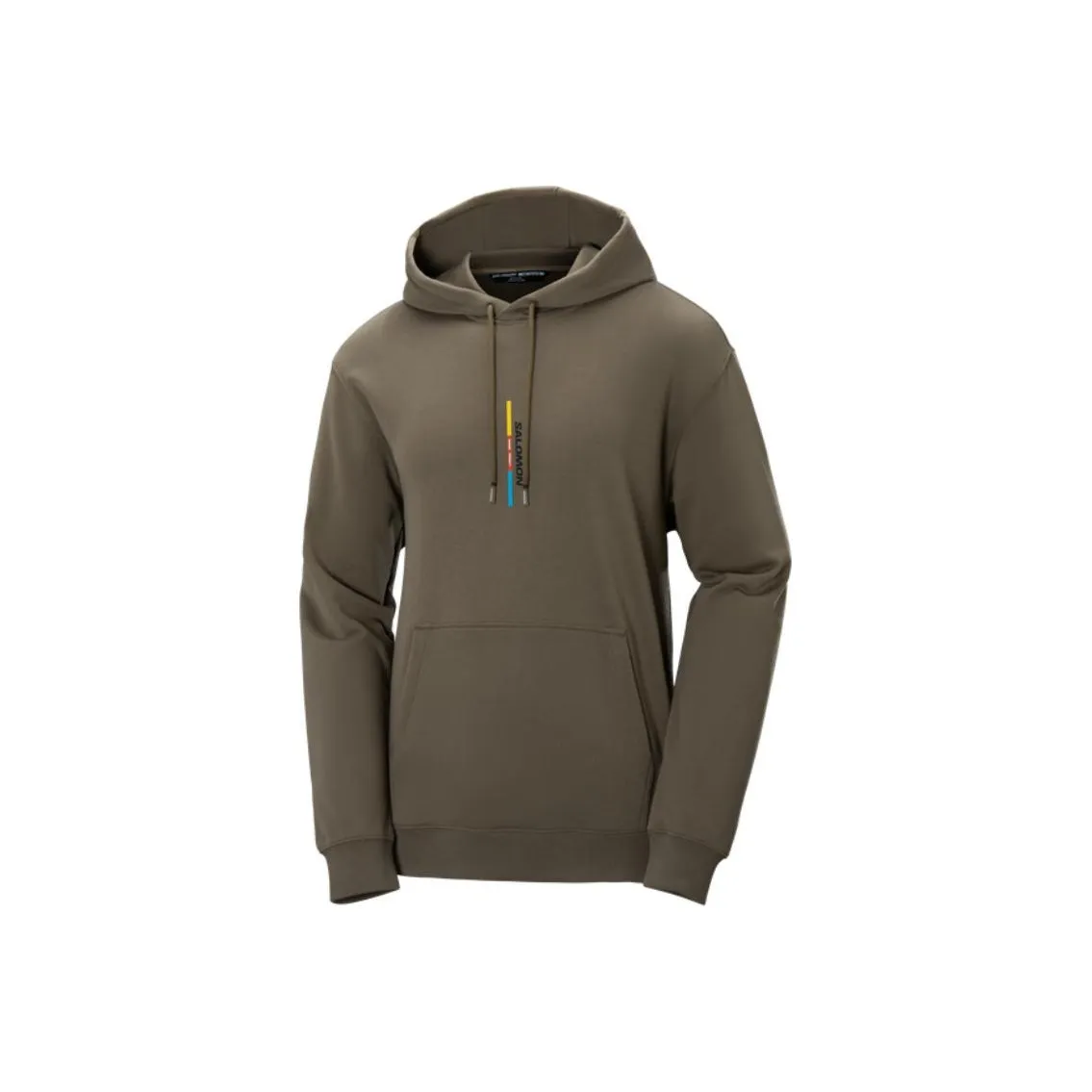 SALOMON Толстовка Мужская Shiitake Коричневый