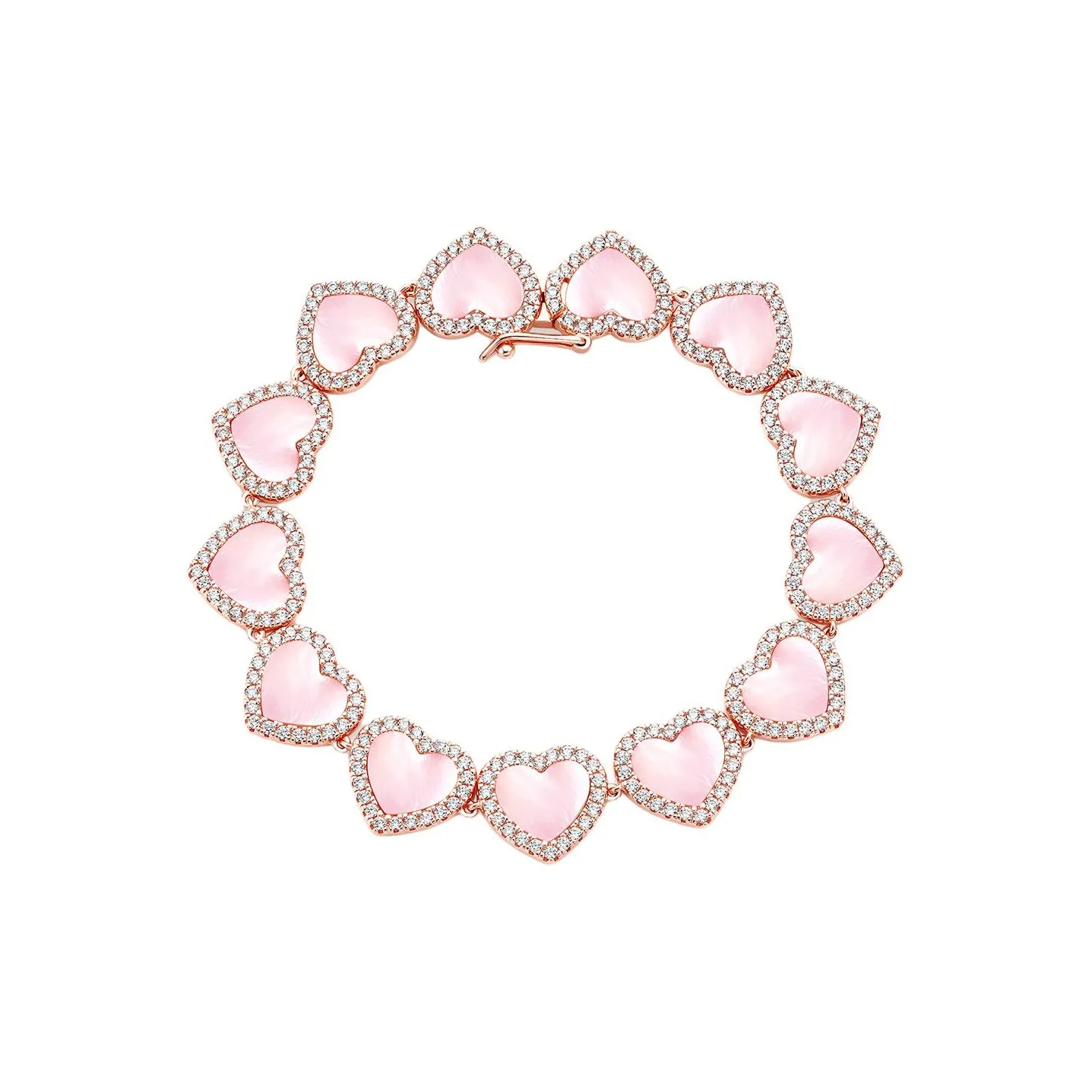 Apm Monaco Медный сплав Браслеты Унисекс Розовый