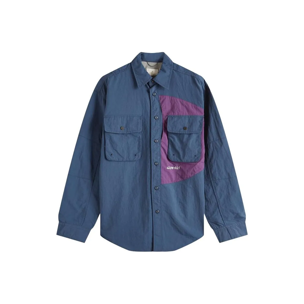 GRAMICCI Рубашка Мужская Морской Синий