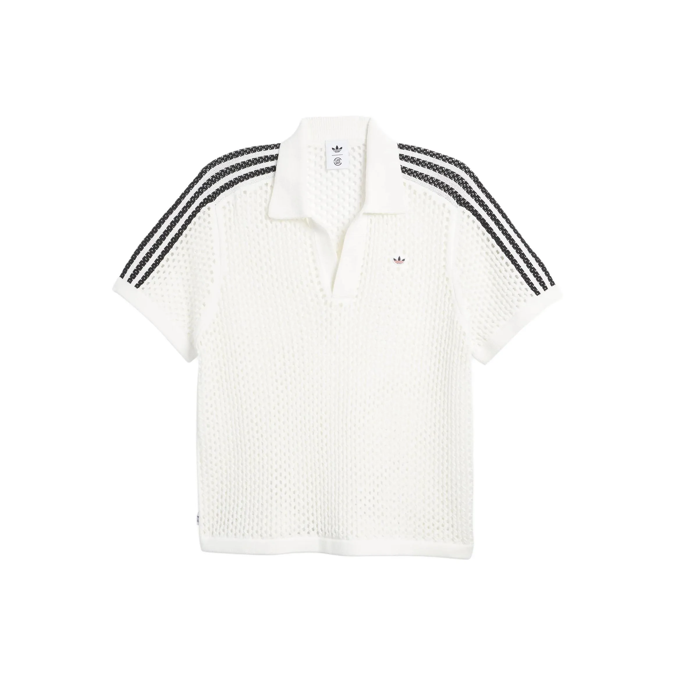 Adidas X Edison Chen Crochet Polo Shirt