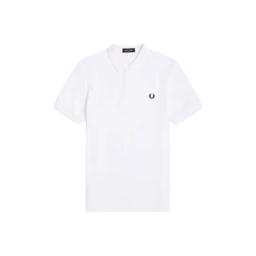 FRED PERRY Белый Мужское Поло