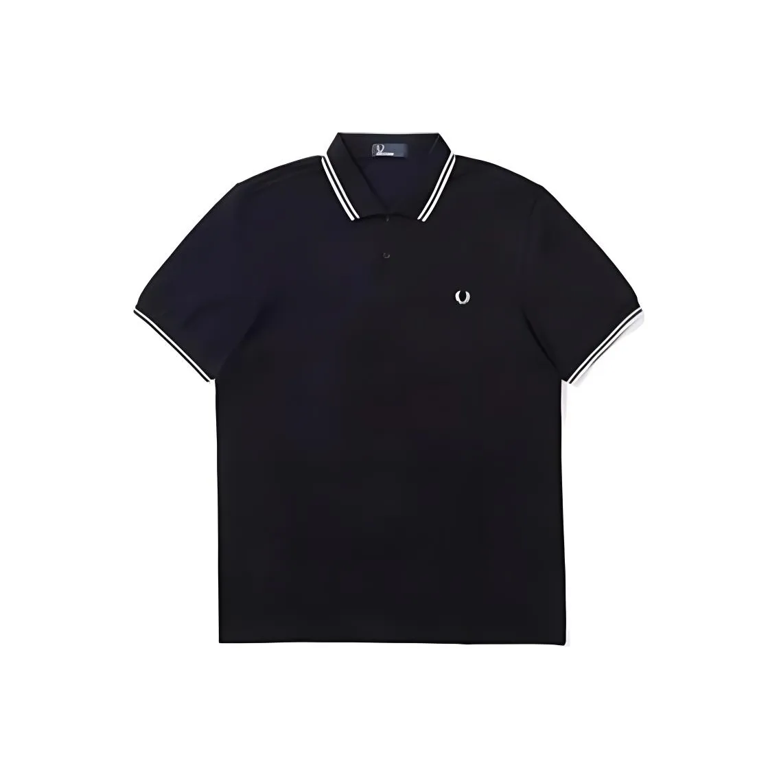 FRED PERRY FW24 Поло Мужское Черное