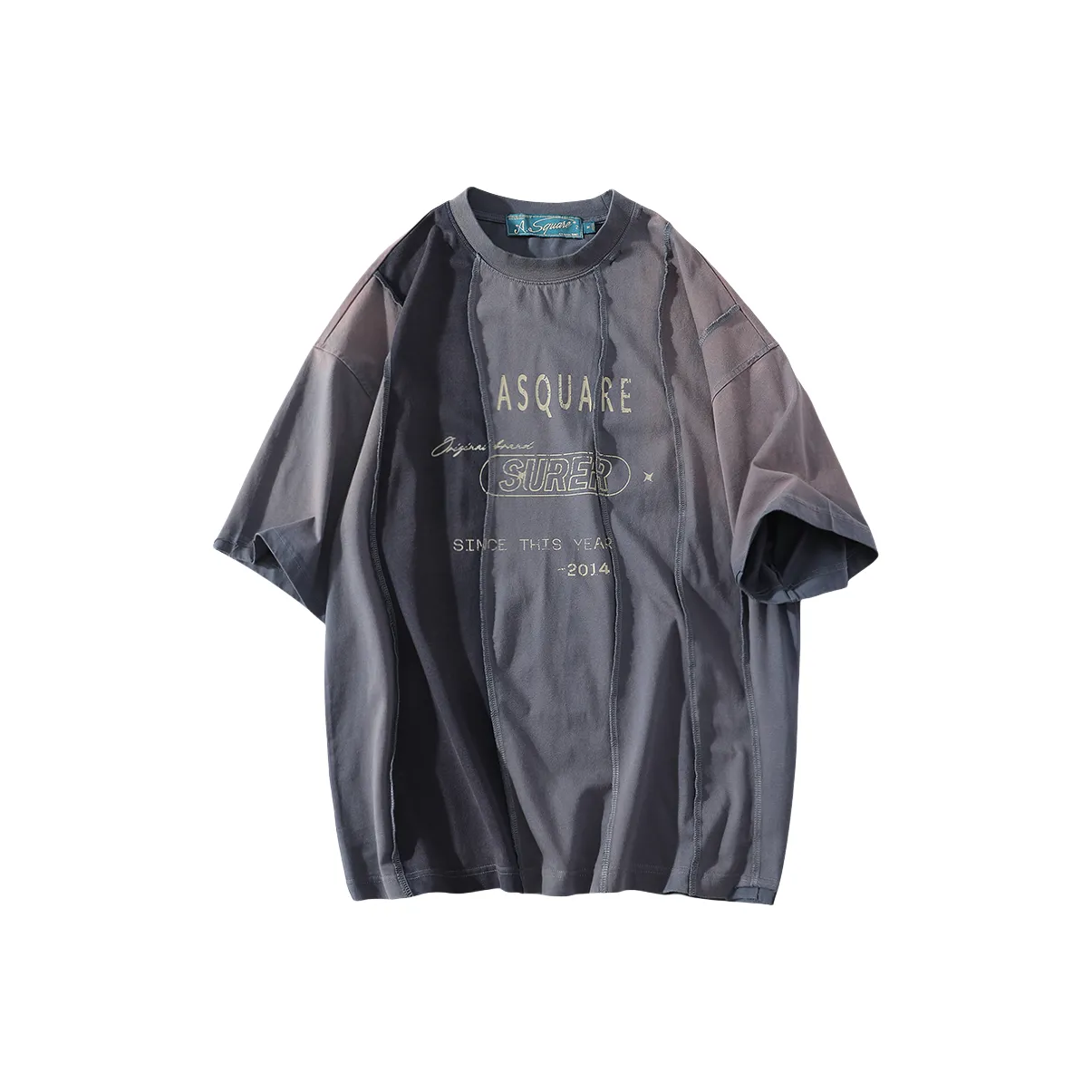 A SQUARE ROOT T-Shirt Унисекс Винтаж Синий