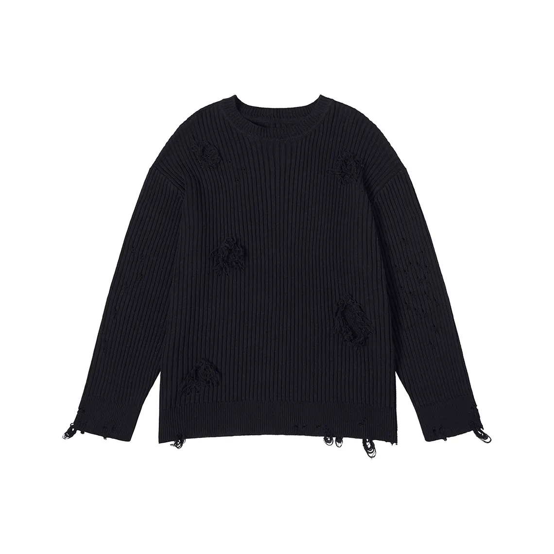 N Max Черный Выцветший черный Унисекс Трикотаж