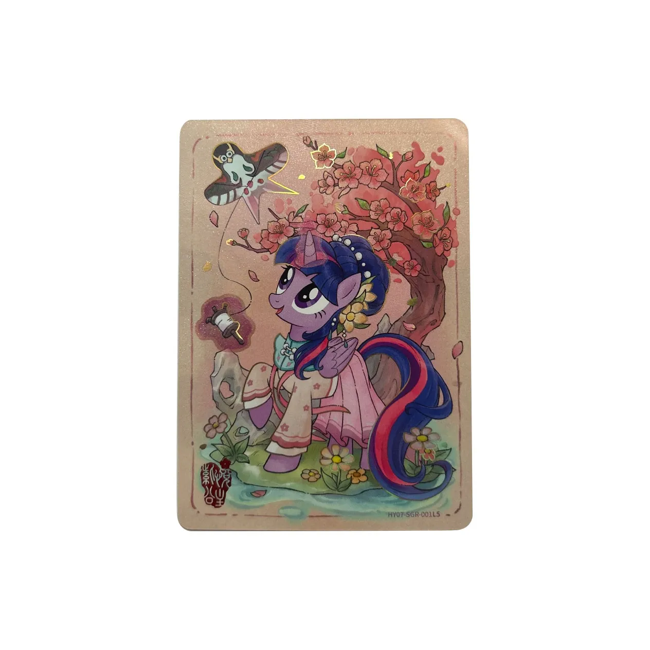 KAYOU Мой маленький пони том 7 OF Яркий Moon Bag Сумеречная искра Принцесса SGR Карта IP Аниме Карточки 1 шт
