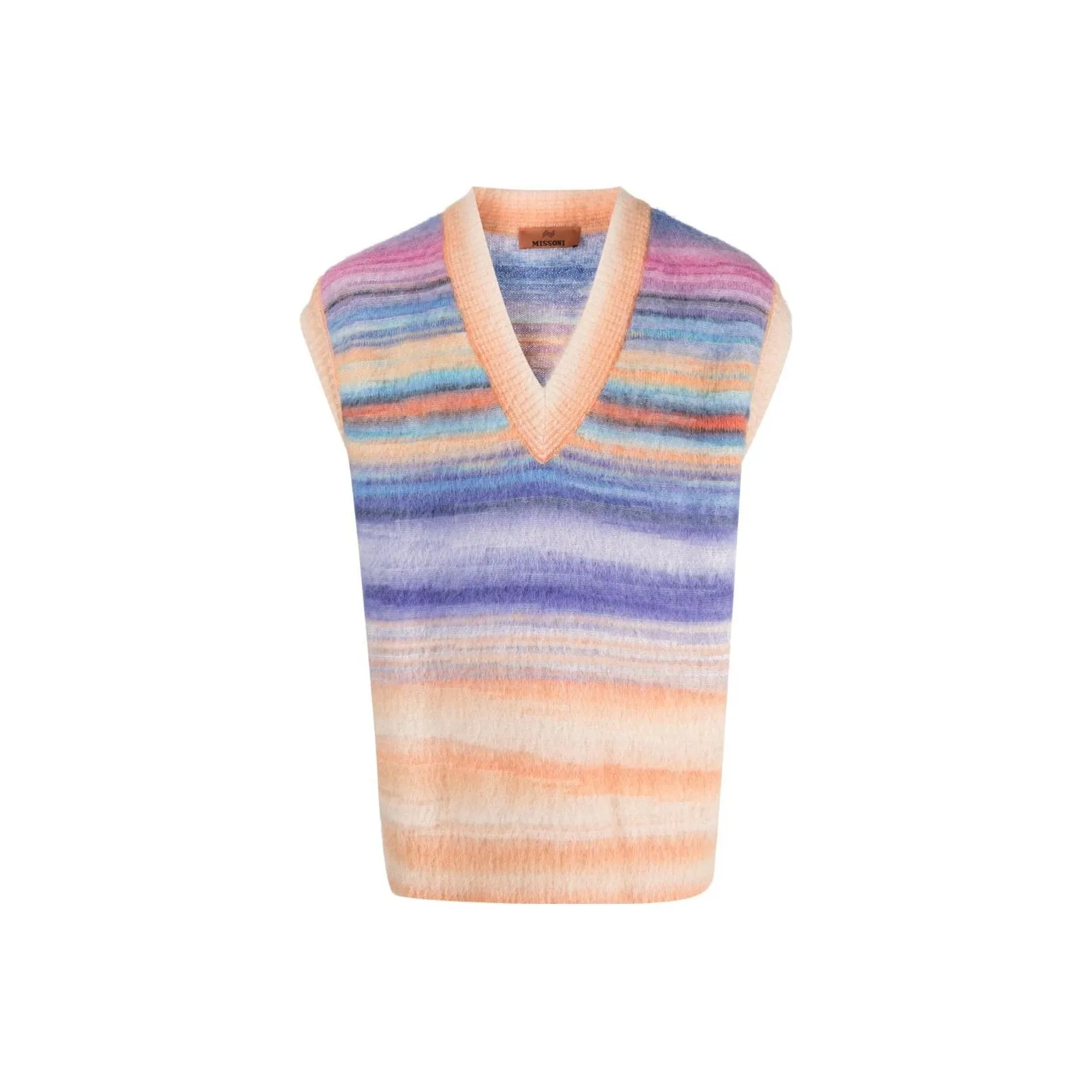 MISSONI V neck Striped Vest