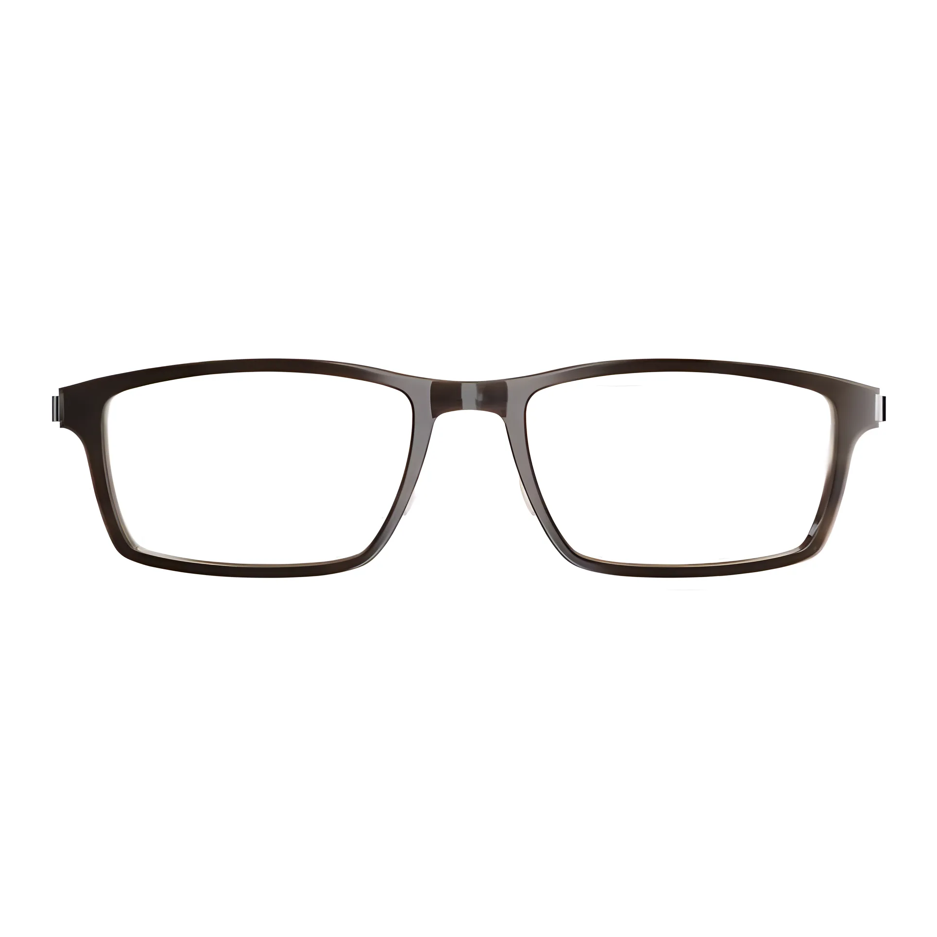 LINDBERG Square Eyeglass Frames Unisex Brown