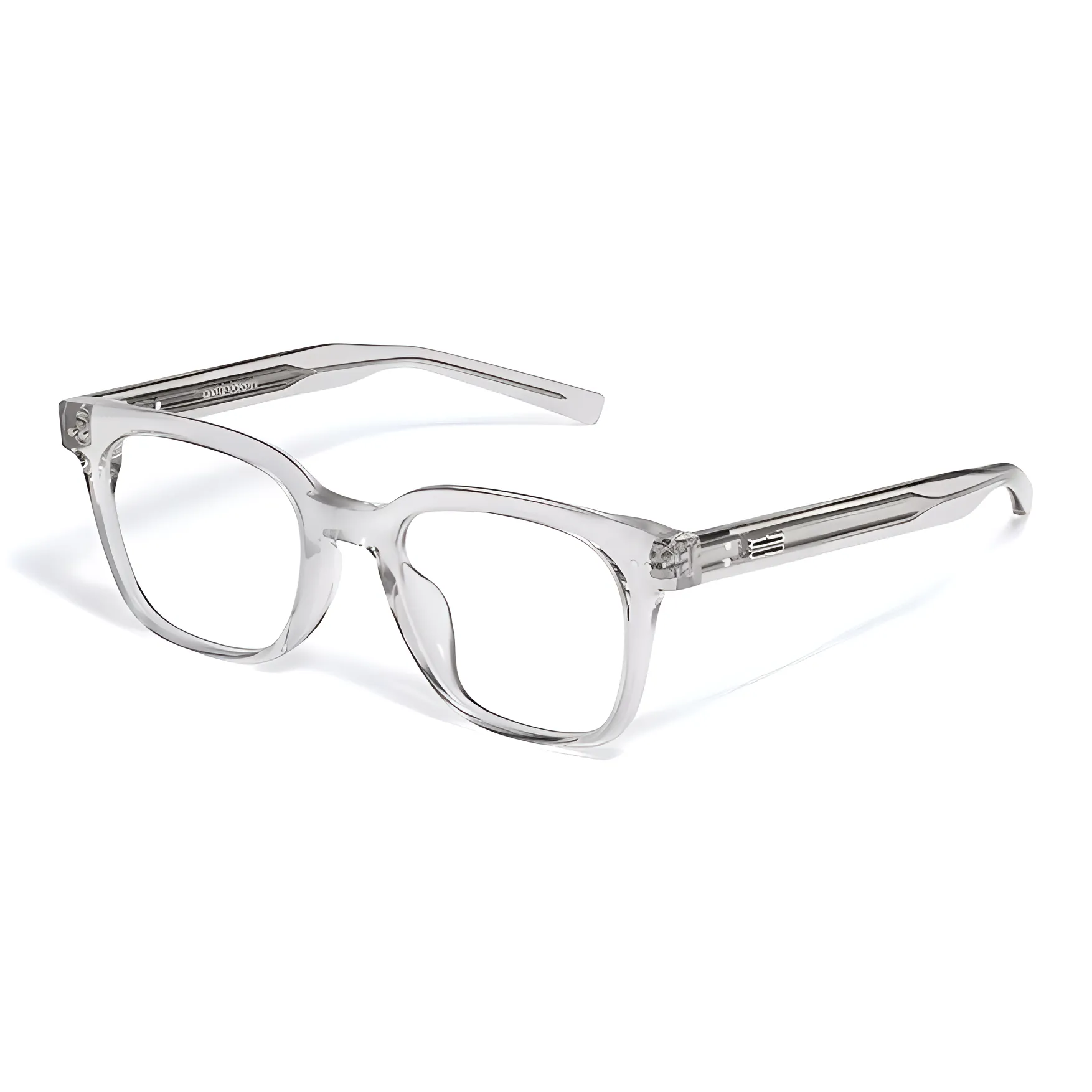 GENTLE MONSTER Пластиковая оправа Нерегулярной формы Оправа для очков Унисекс Прозрачно-серый