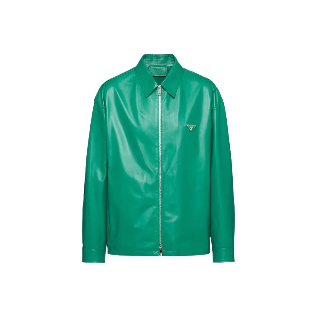 PRADA Jackets Men's Laurel Green