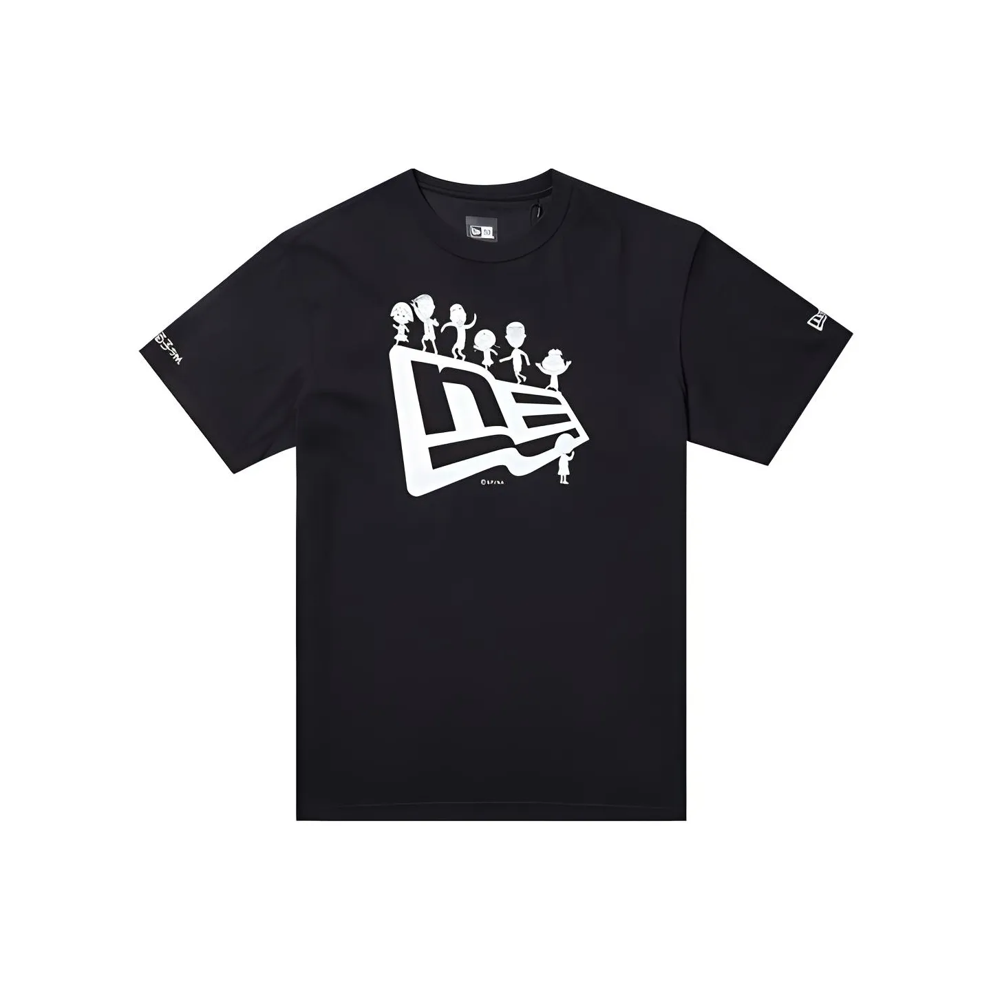 New Era x Вишня Мячи FW21 T Рубашка Унисекс Черный