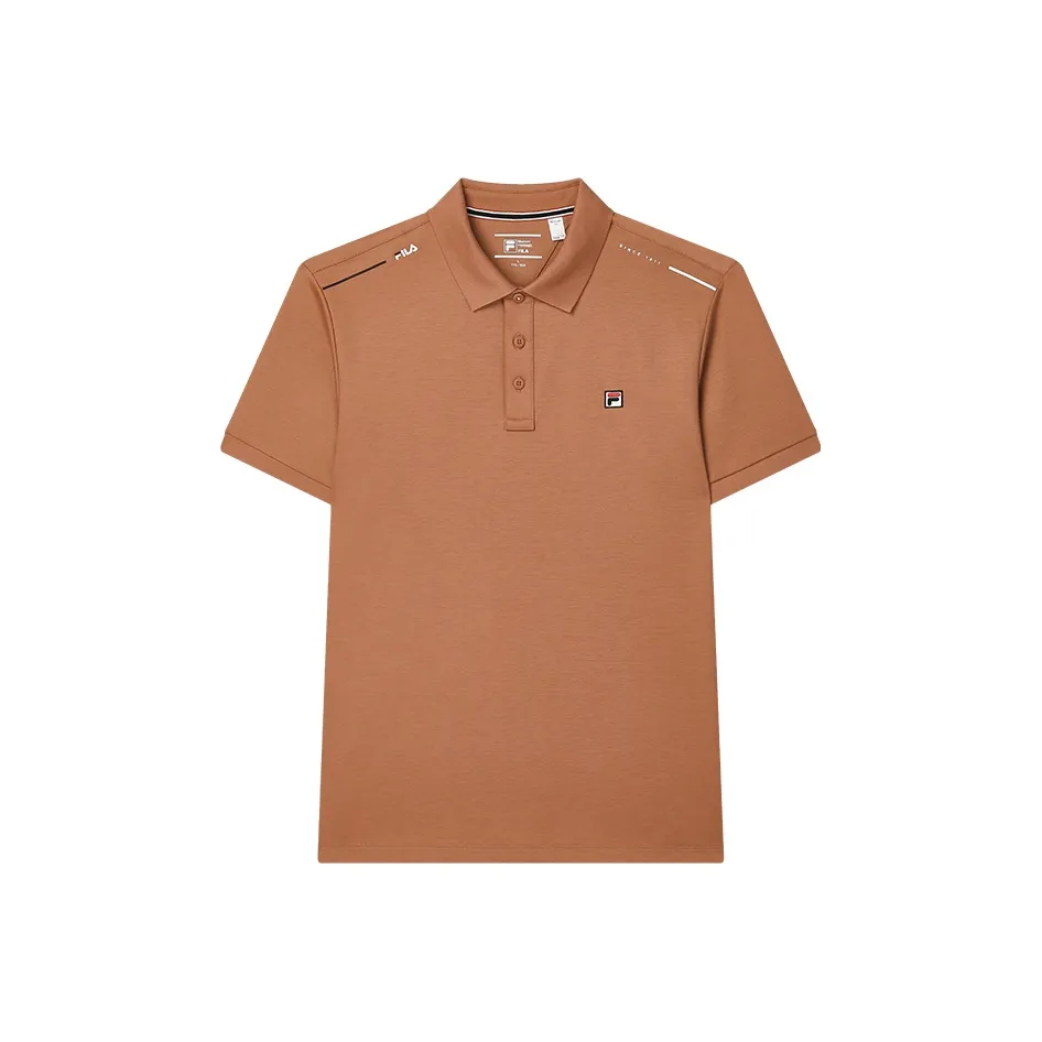 FILA Modern Heritage Поло Мужское Темный Листопад Коричневый