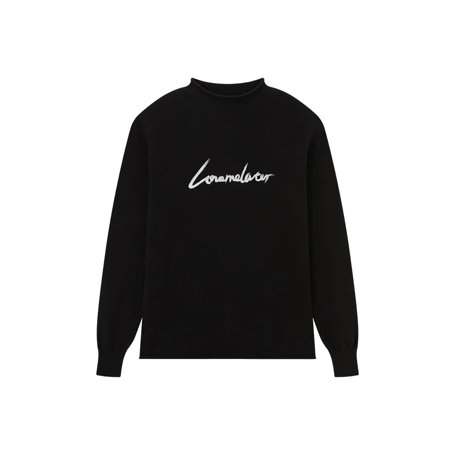 LOVE ME LATER Черный Унисекс Свитеры