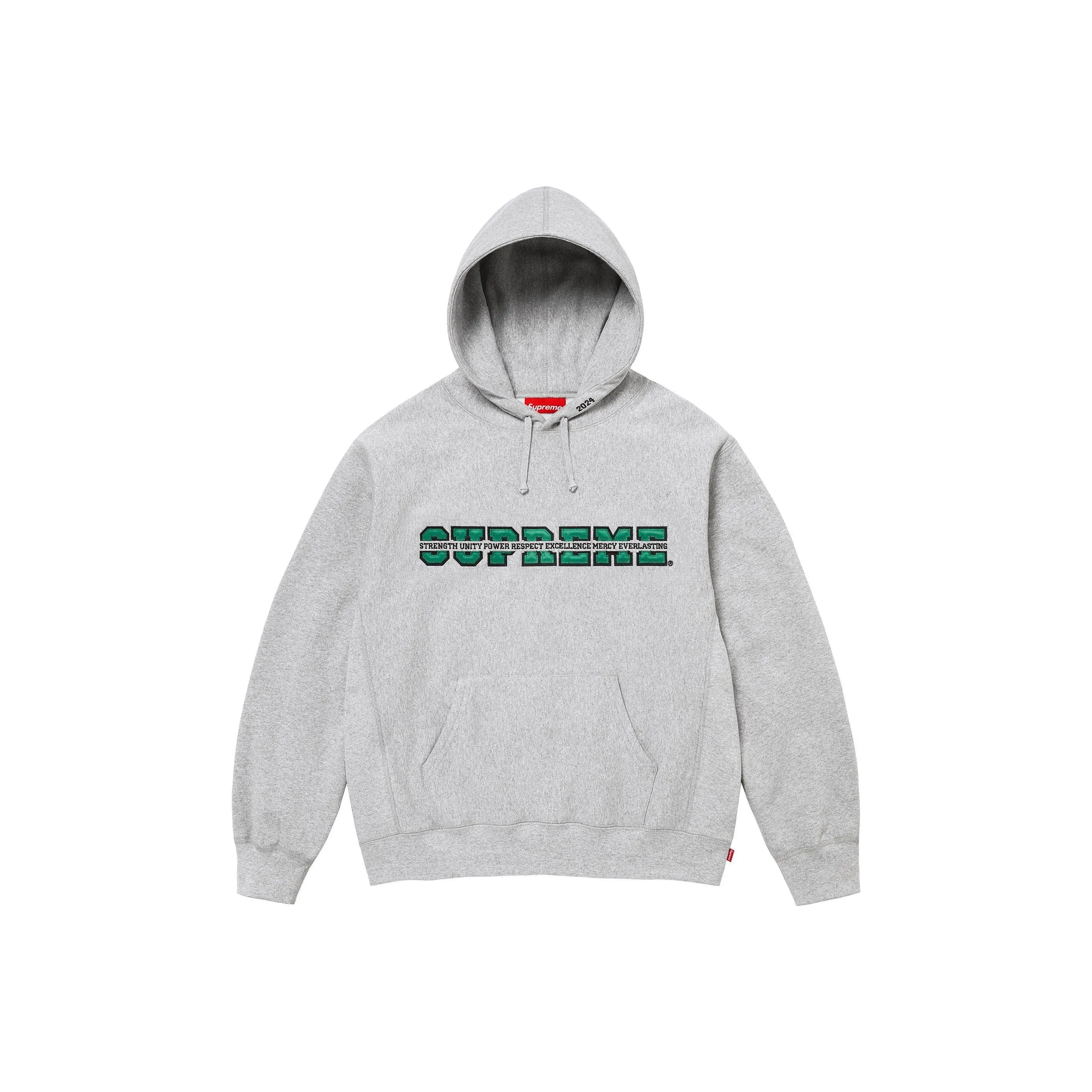 Supreme Collegiate Acronym Hooded Sweatshirt