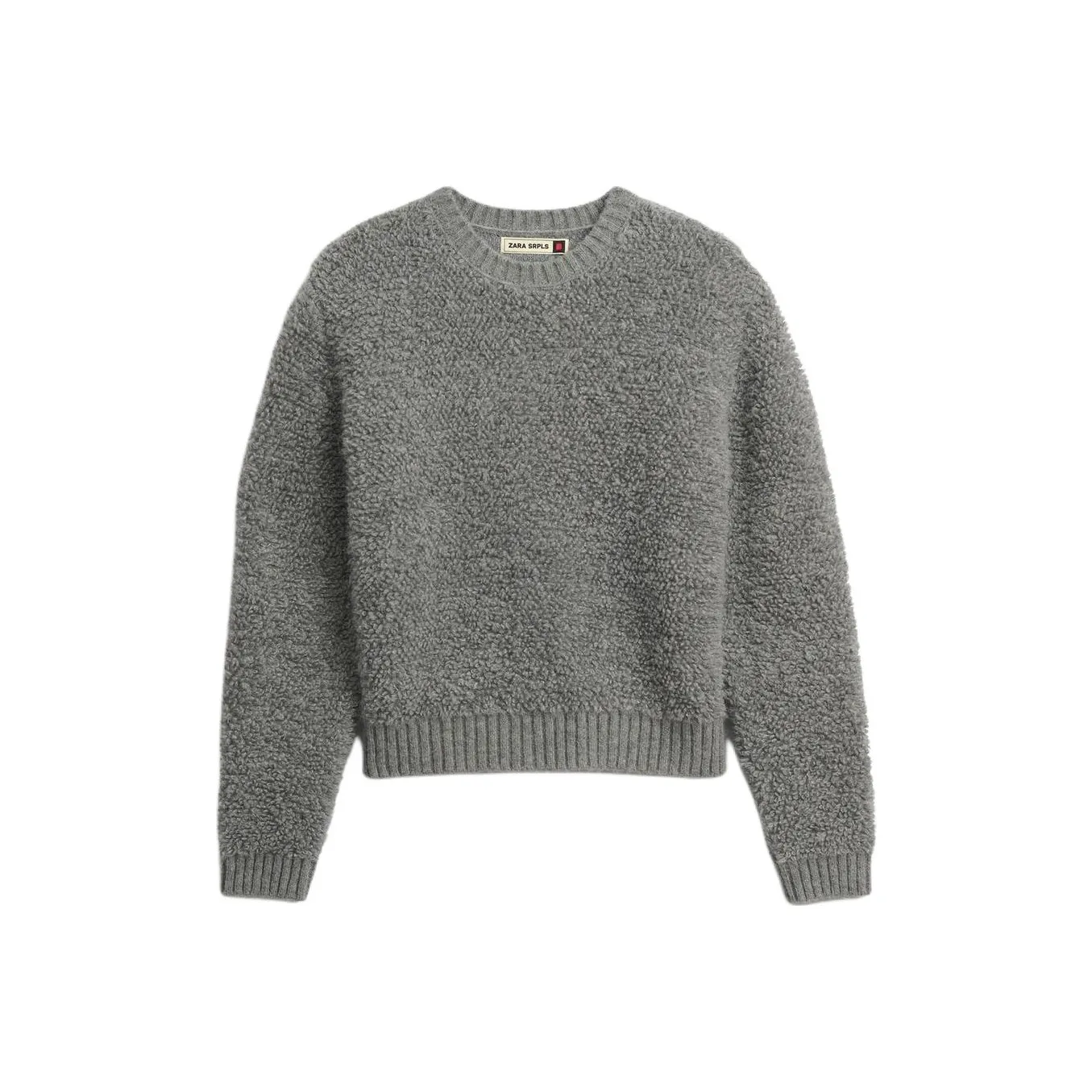 ZARA Серые Мужские Свитера