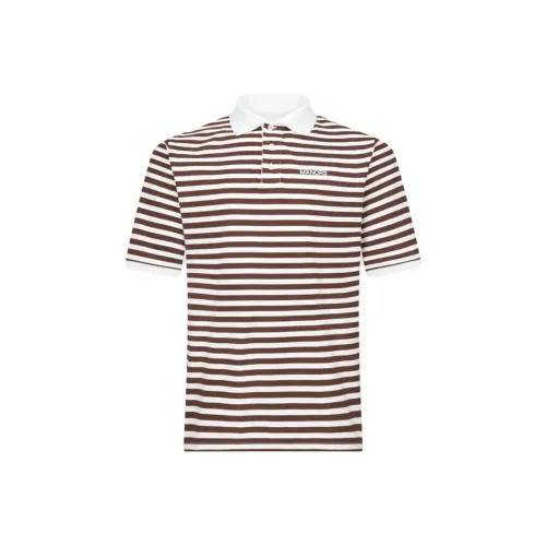MANORS GOLF APPAREL Коричневый Мужское Поло