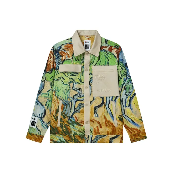 FILA Vincent Van Gogh Jackets Men's All Over Print