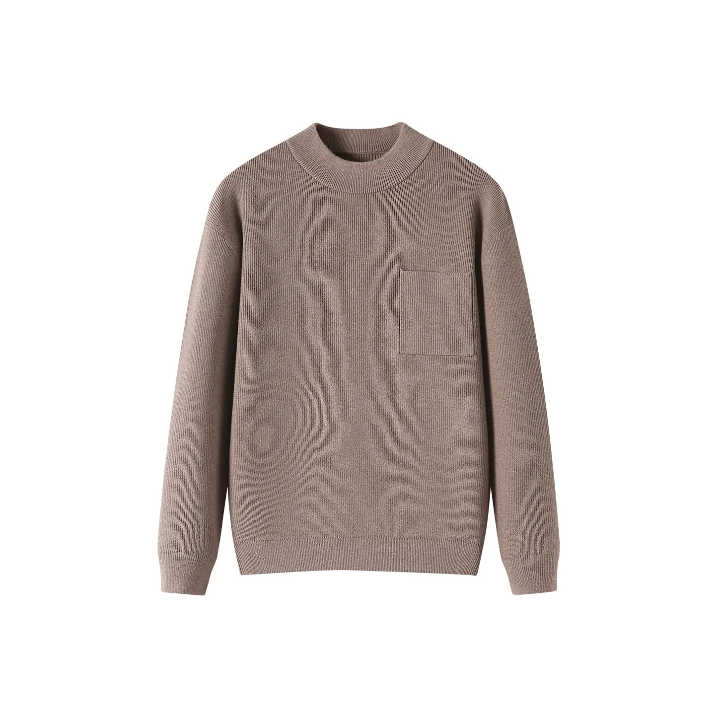 H-YXIANG Knitwear Men's Count Alpaca
