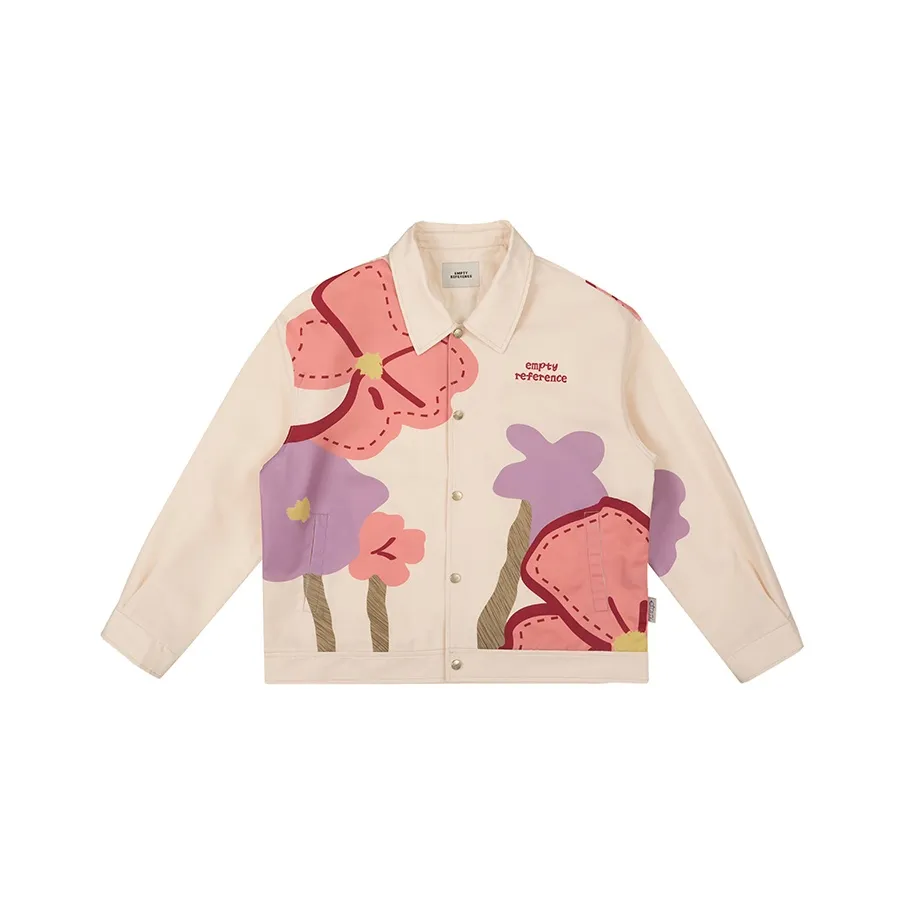 EMPTY REFERENCE Jacket Unisex Ecru