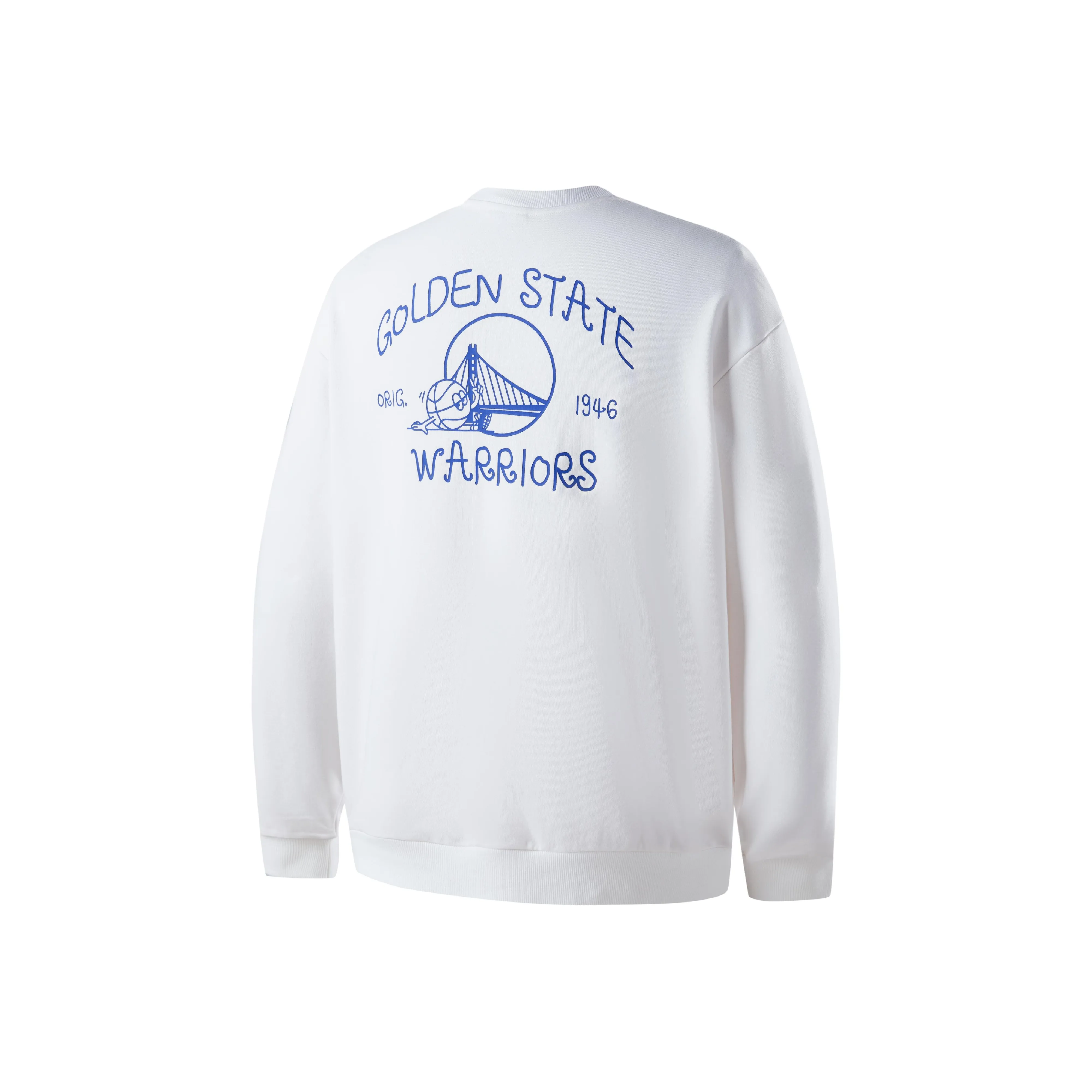 NBA Golden State Warriors Толстовка Унисекс Белый