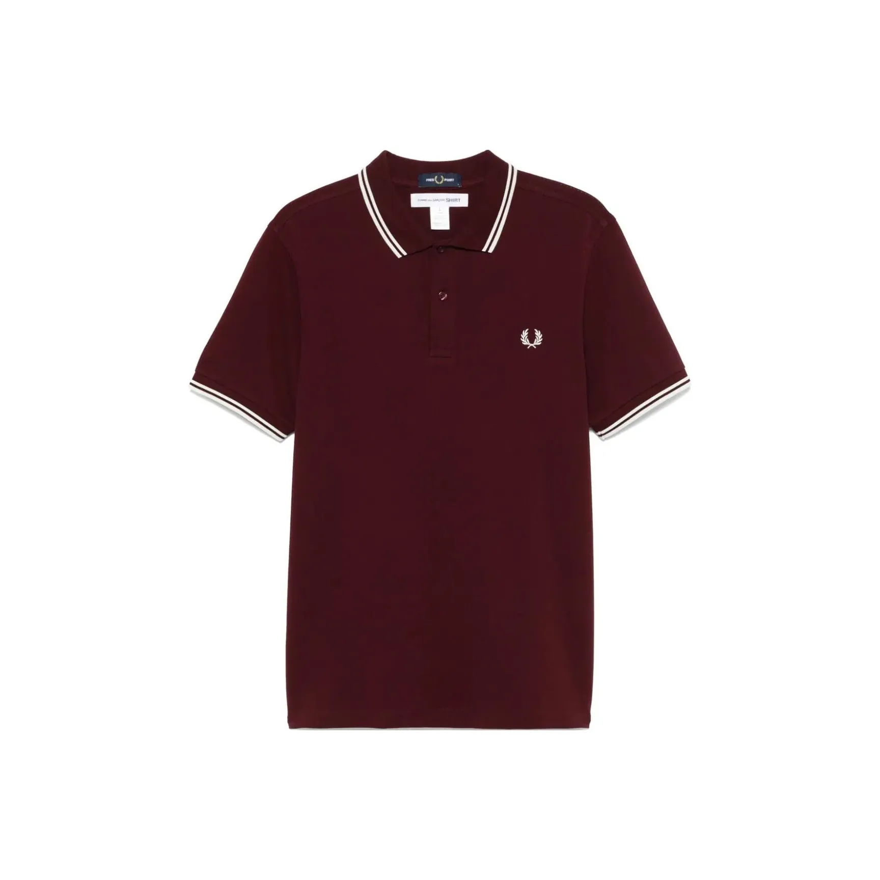 CDG Polo Shirts Men's Burgundy