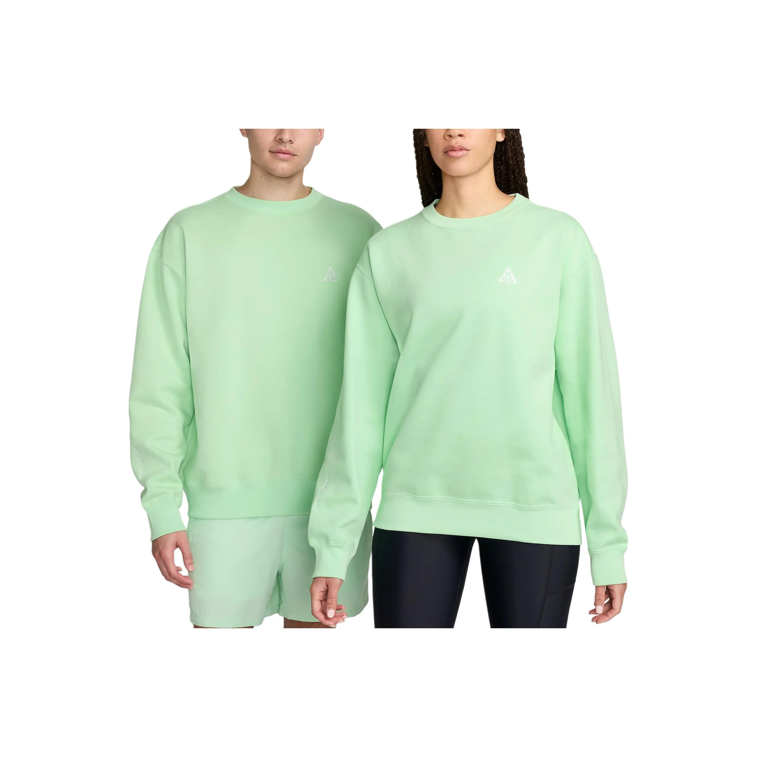 Nike ACG Therma Форма Трикотаж Унисекс Паровой Зеленый Белый Верх