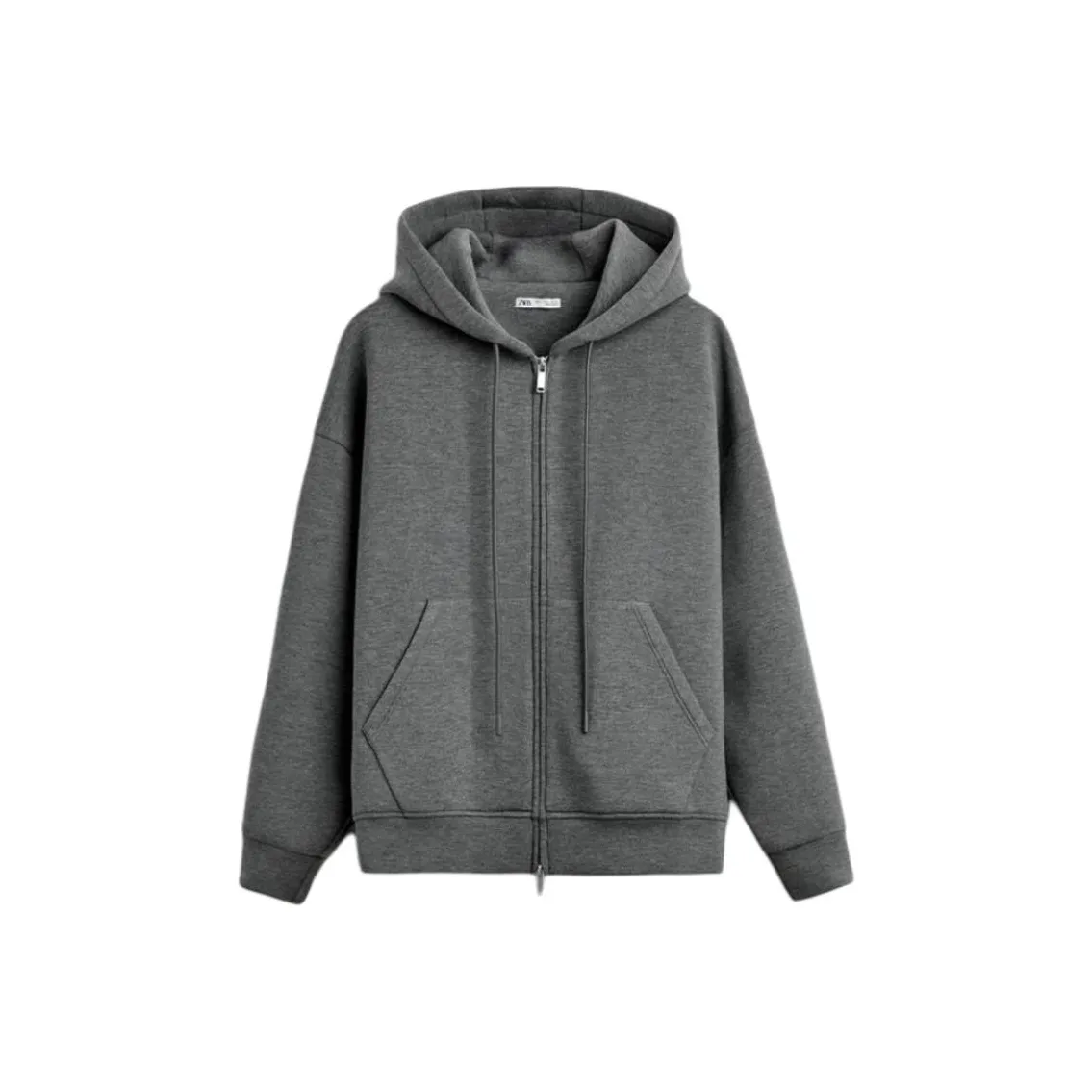 ZARA Sweatshirt Men's Zebra Print Gray