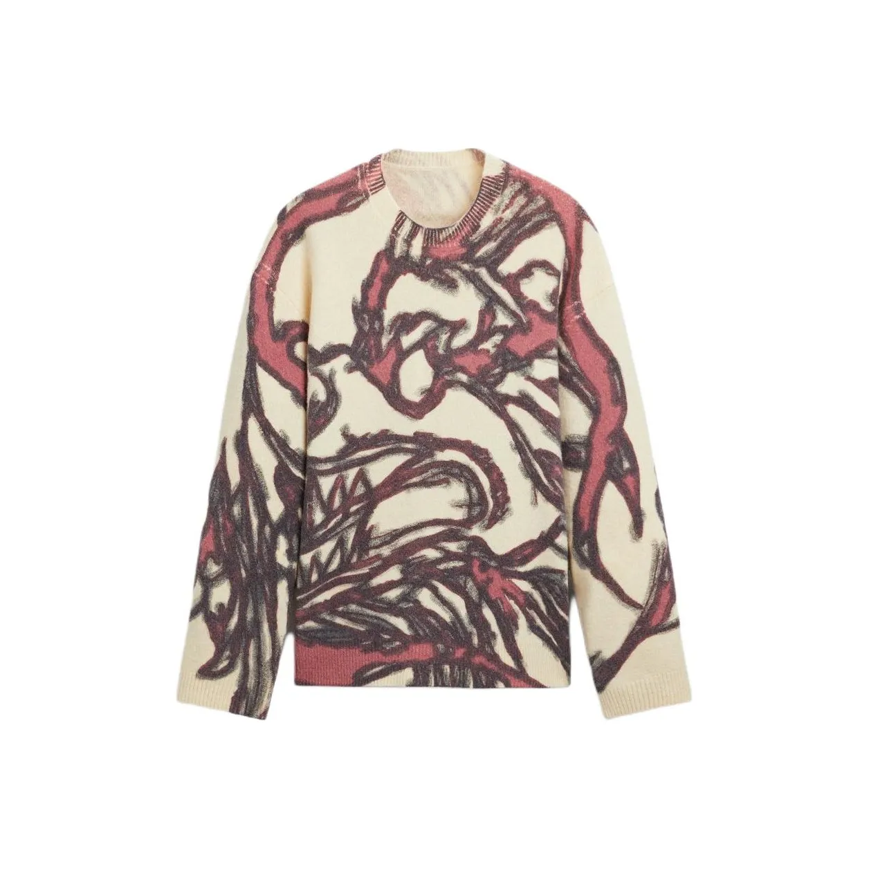 ZARA Year of the Dragon Limited Series Белый Мужской Свитеры