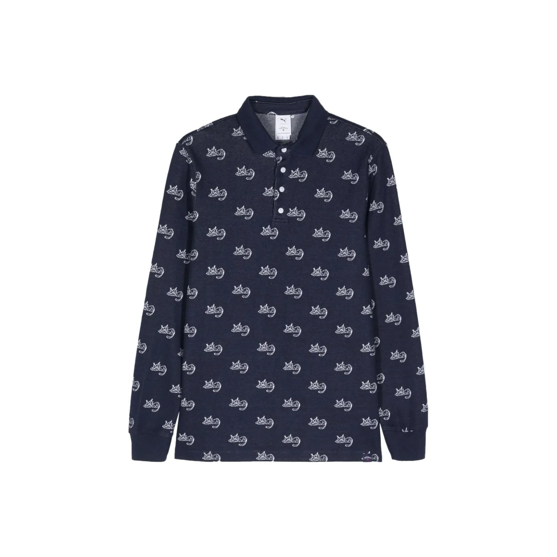 Puma x Noah Поло Мужское Морской Синий