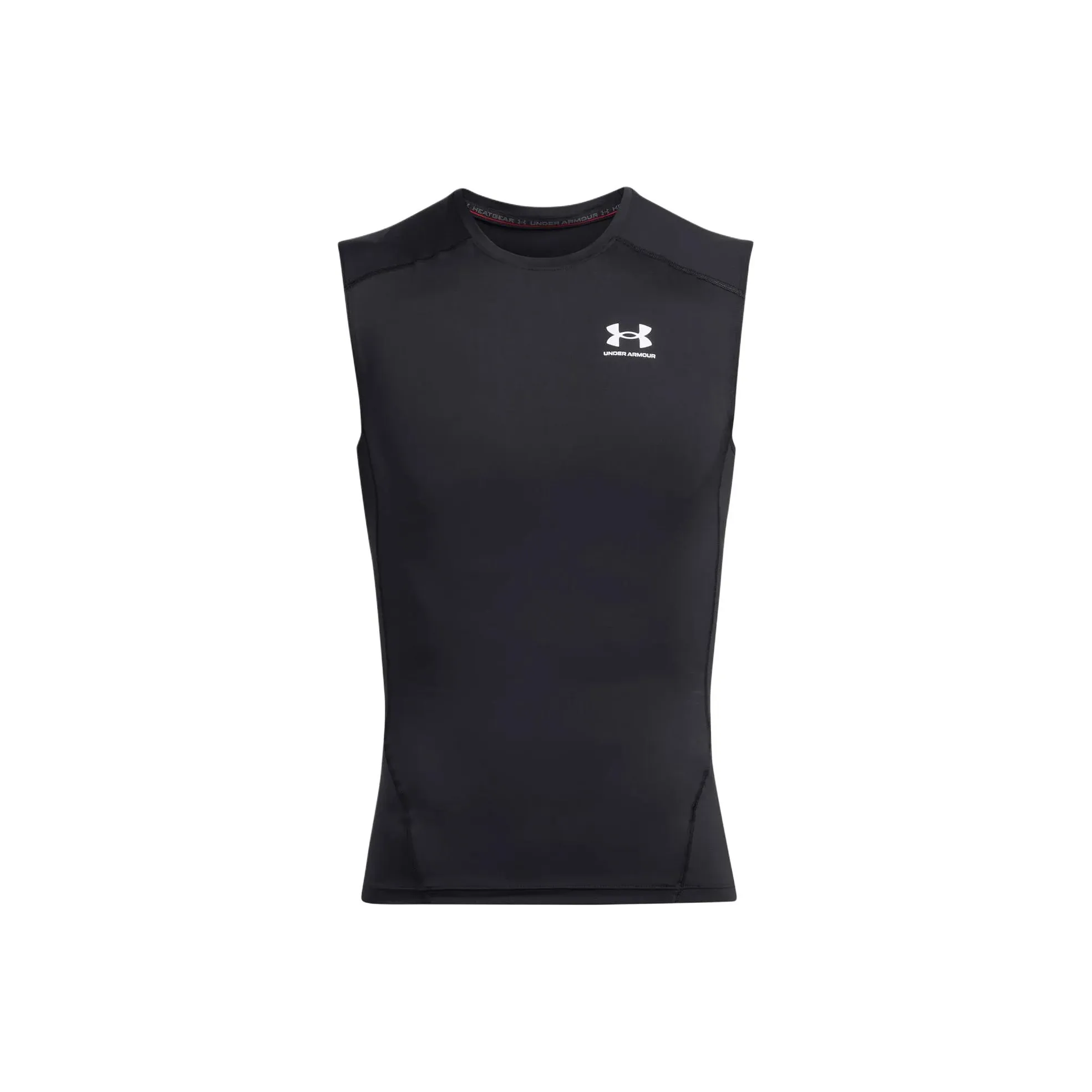 Under Armour HeatGear T-Shirt Мужской Черный Белый