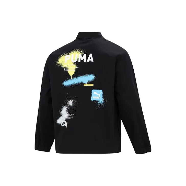 PUMA Jackets Men Black