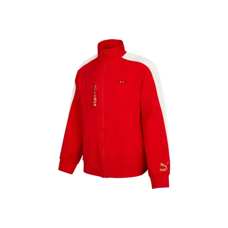 PUMA Red Men's Jackets PUMA Красный Мужские Куртки
