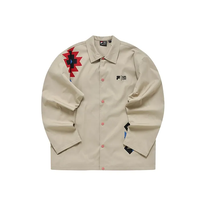 Marcelo Burlon X FILA FUSION Jackets Men Suede